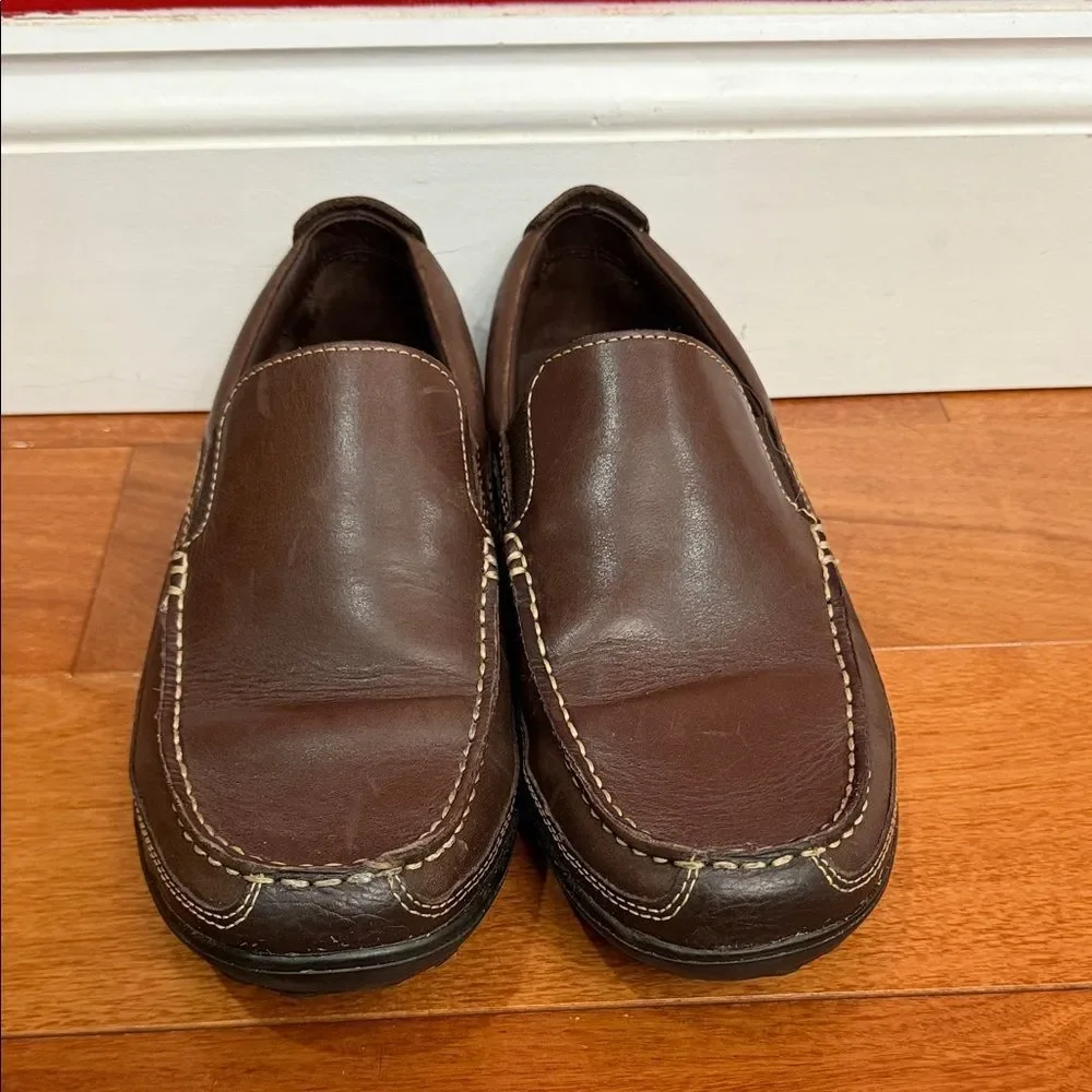 Cole Haan Men's‎ Tucker Venetian Slip on loafers in Brown Leather size 8.5M